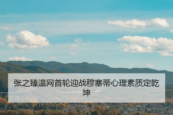 张之臻温网首轮迎战穆塞蒂心理素质定乾坤